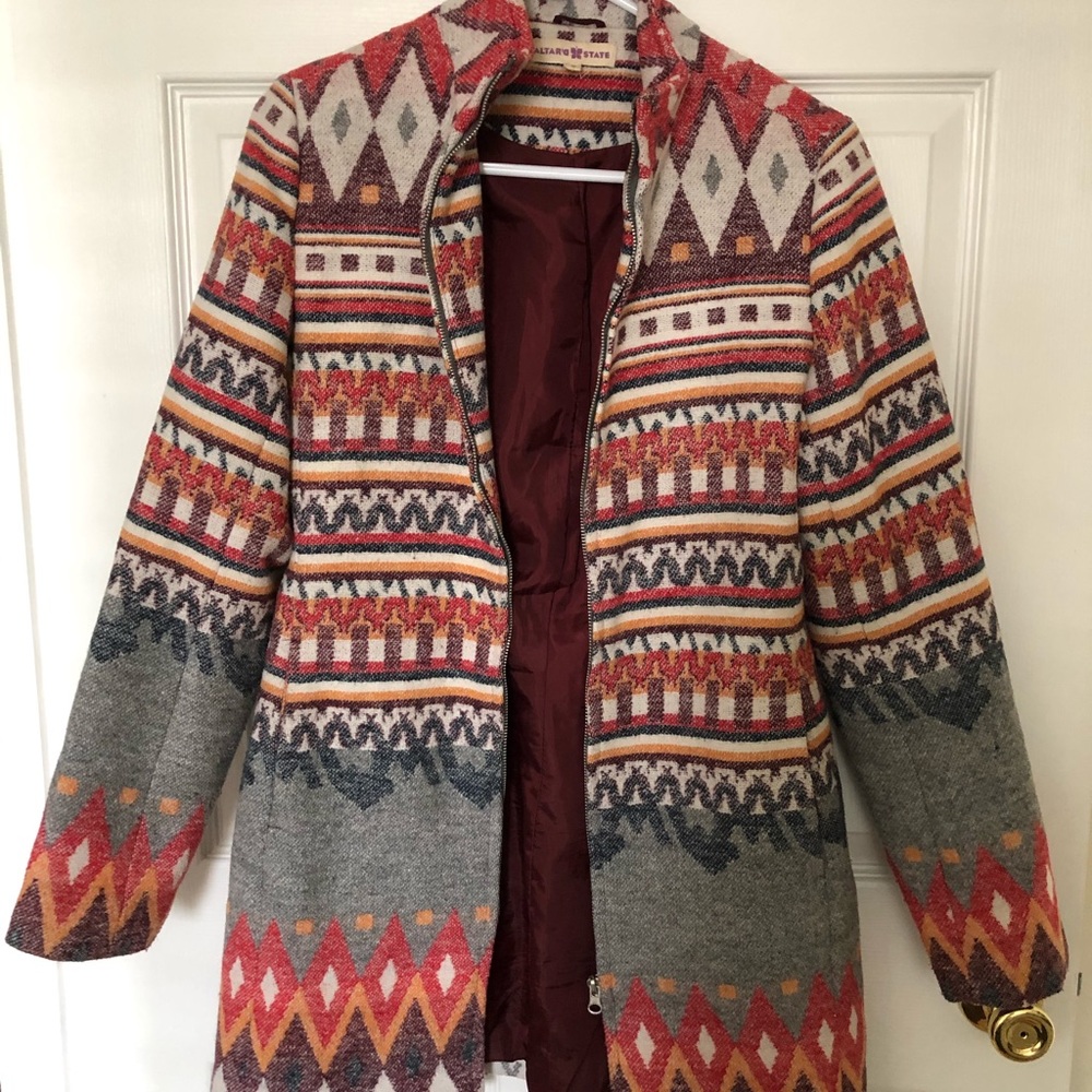 Southwestern Winter Jacket (Altar’d State)